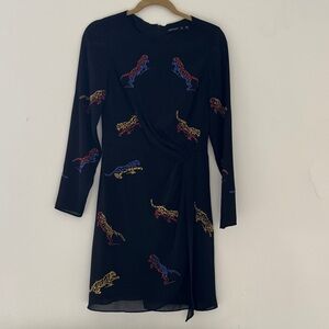 Karen Millen Tiger Knit Dress
